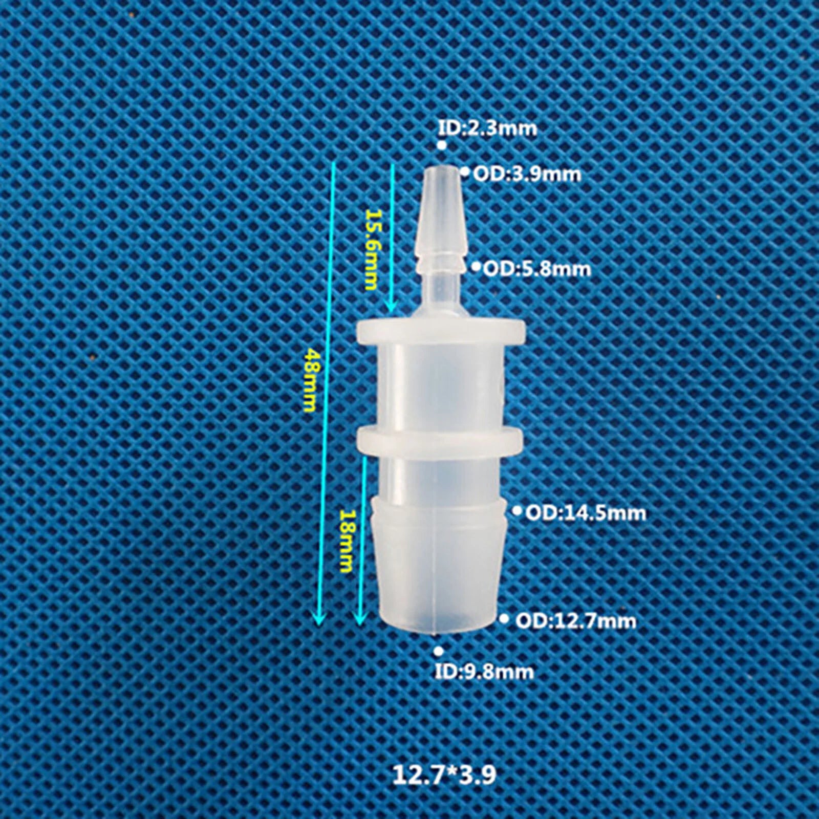 Reducing Coupling Straight Hose Pipe Plastic Adapter Fittings Connector Joint