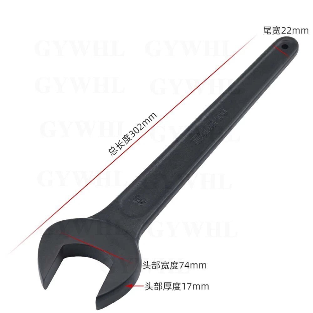 Single Open Ended Spanner Combination Wrench Impact High Carbon Steel HRC 60°