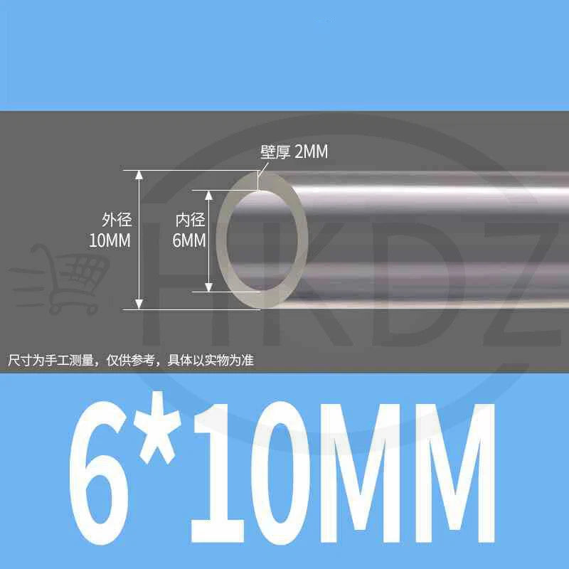 Clear PVC Hose Pipe Tube – Flexible Plastic Tubing for Water, Air, Pond & Aquarium