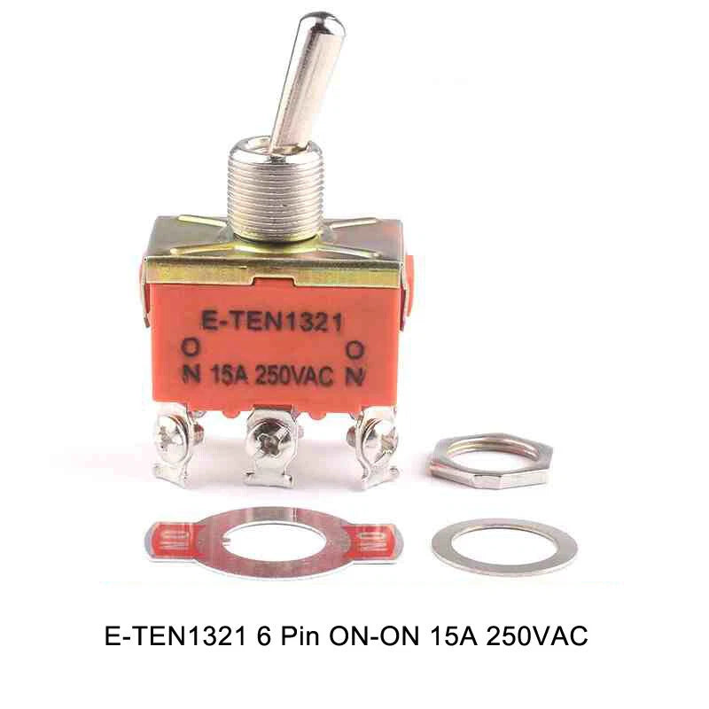 Toggle Switch Heavy Duty ON-OFF ON-ON ON-OFF-ON – MTS E-TEN PS DS438 Series 125VAC 250VAC