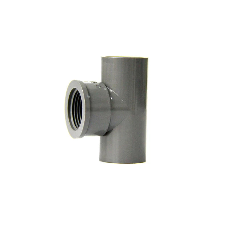 Grey PVC 25mm ID Pressure Pipe Fittings Metric Solvent Weld Various Parts