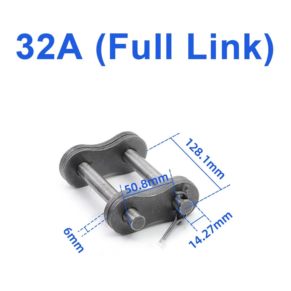 Double Roller Duplex Chain Offset Connecting Link Full/Half Link 06B 08B 10A-32A