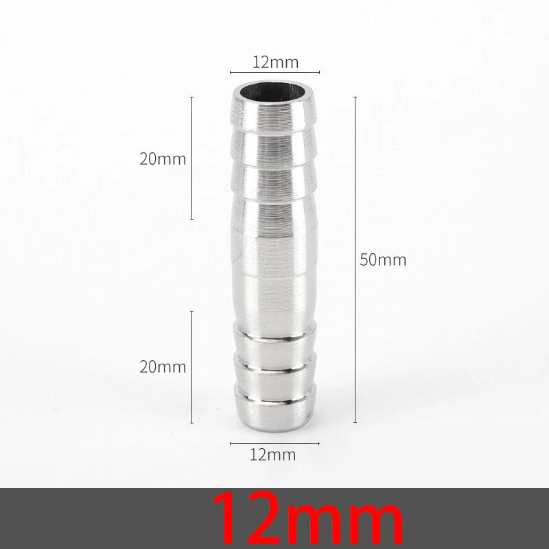 Stainless Steel T Joiner Various Piece Fuel Hose Gas Joiner Tee Connector 6-41mm