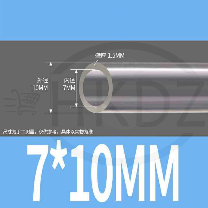 Clear PVC Hose Pipe Tube – Flexible Plastic Tubing for Water, Air, Pond & Aquarium
