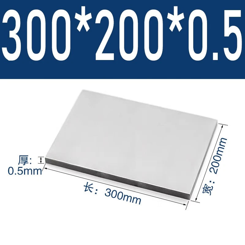 304 Stainless Steel Sheet Plate 0.3mm 0.5mm 0.8mm 1mm 2mm 3mm 4mm 5mm Thick