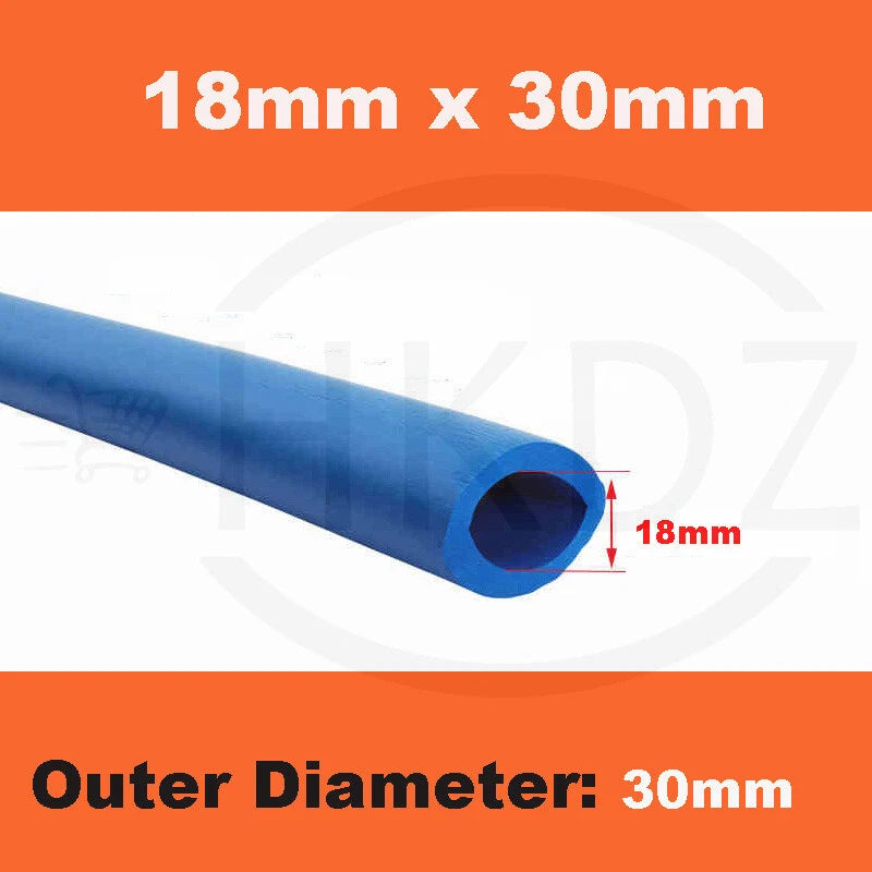 Fitness Equipment Handle Bar Thermal Insulation NBR Rubber Pipe Sponge Foam Tube