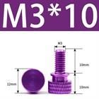 M3 M4 Anodized Aluminum Thumb Screws — Knurled Head Hand Bolts for PC Case, Fishing Rigs & DIY Projects