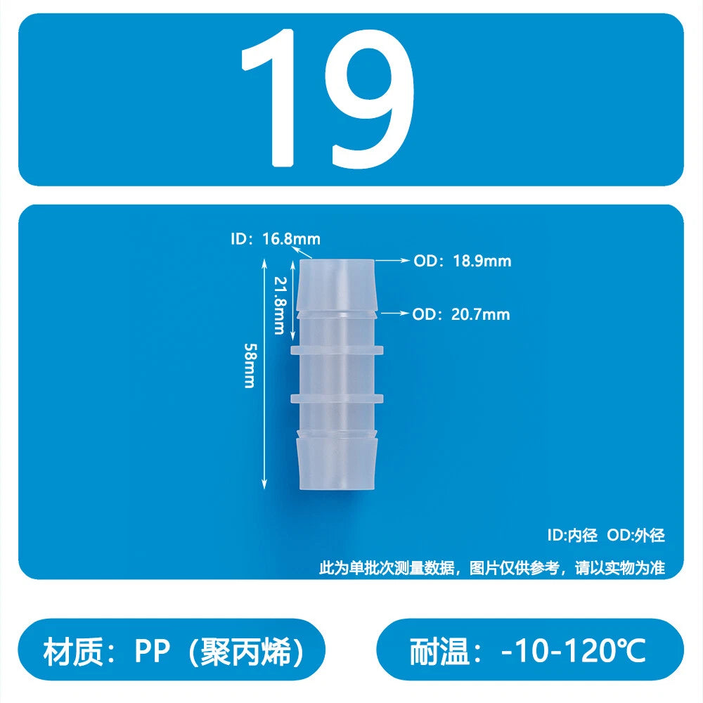 Plastic Pagoda Tubes Reducer Joint 2 3 4Way Hose Connector Tube Splitter Fitting