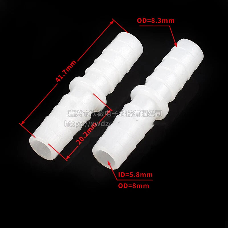 Plastic Hose Pipe Connector Reducing Fitting Plastic Barbed Fuel Water Vacuum