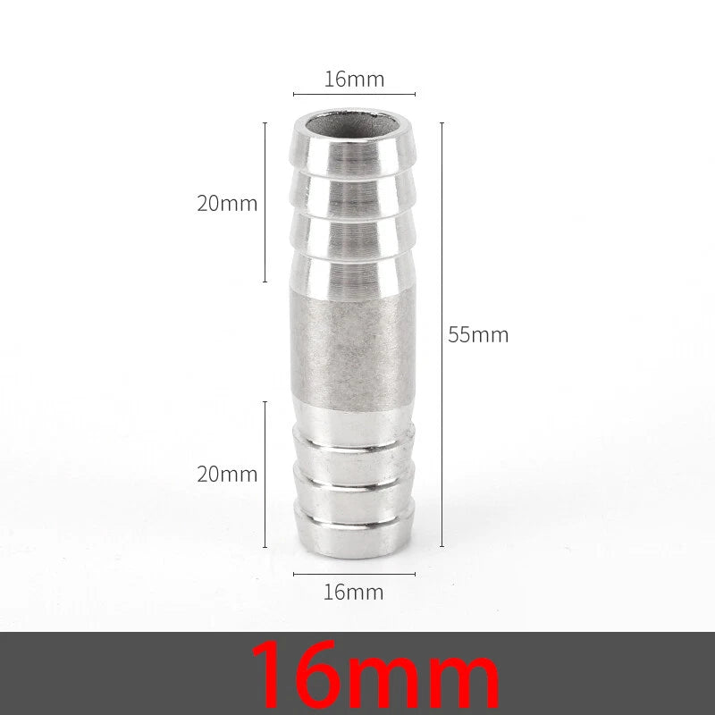 Stainless Steel T Joiner Various Piece Fuel Hose Gas Joiner Tee Connector 6-41mm