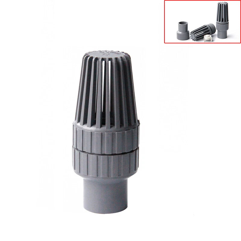 Grey PVC 50mm ID Pressure Pipe Fittings Metric Solvent Weld Various Parts