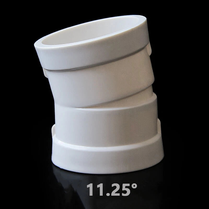PVC Drain Pipe Connector Inspection Port Drainage Tube Fittings Reducer Adapters