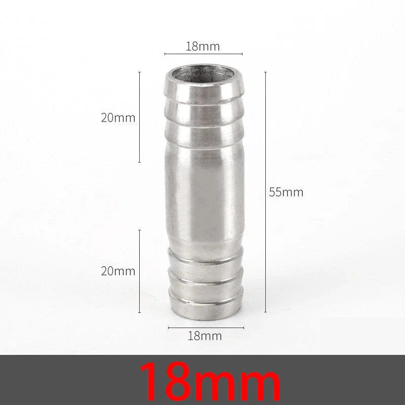 Stainless Steel T Joiner Various Piece Fuel Hose Gas Joiner Tee Connector 6-41mm