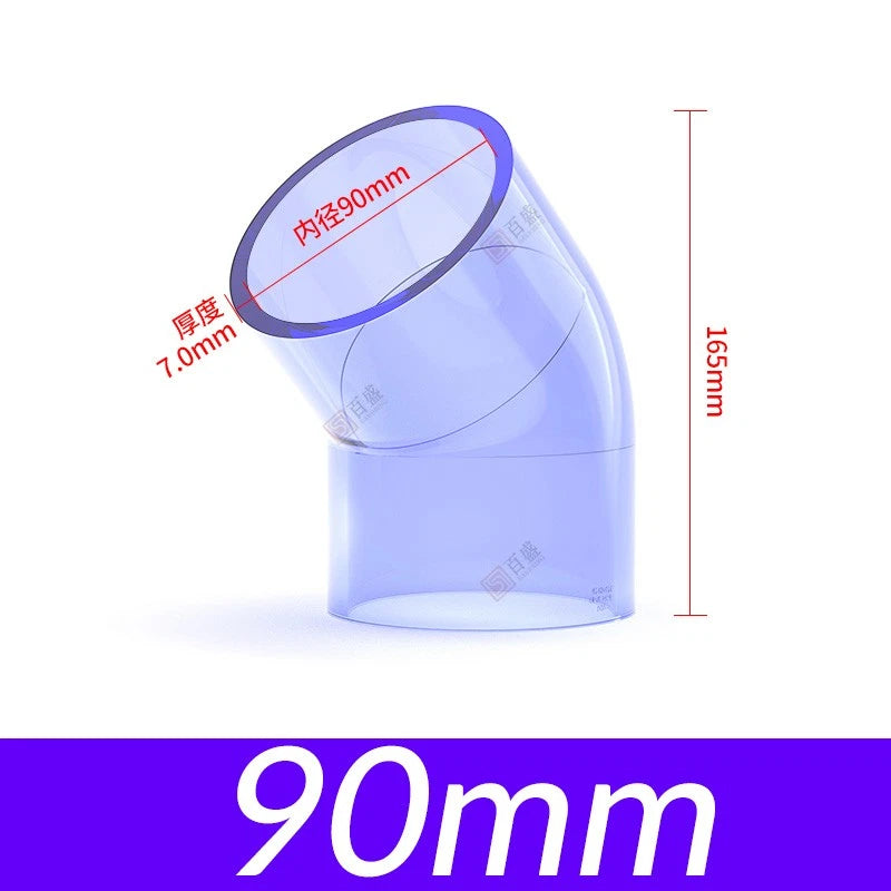 Clear PVC Fittings: Elbows,TEEs,Couplings,Caps,Unions,Ball Valves,Straight,Cross