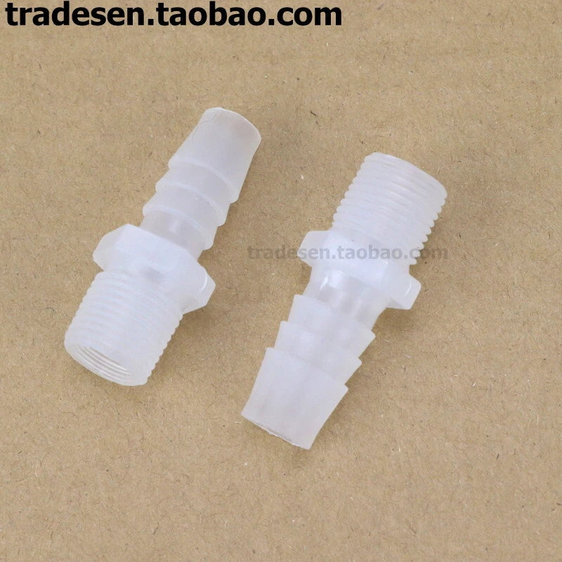 Plastic Hose Barb Fittings — Straight, Reducer, L, T, Y-Shape Pagoda Connectors