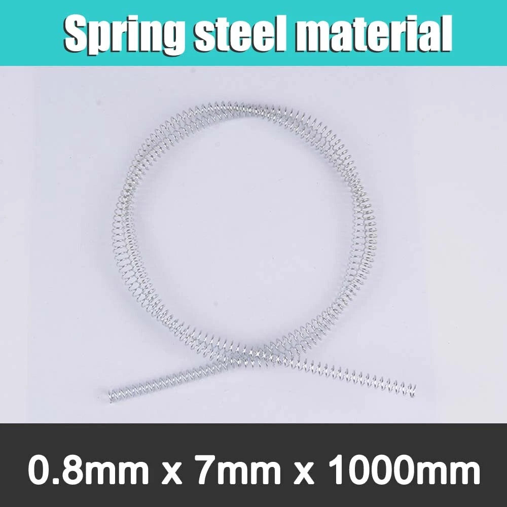 1000mm length Spring Stee Wire 0.3mm-6mm ,OD 6mm-60mm Compression Spring 1 Meter