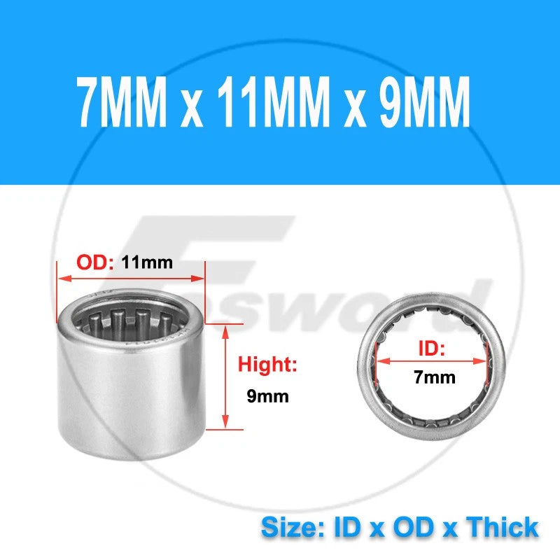 Needle Roller Bearings Miniature Needle Bearing HK0306 -HK6032 ALL SIZES IN HERE