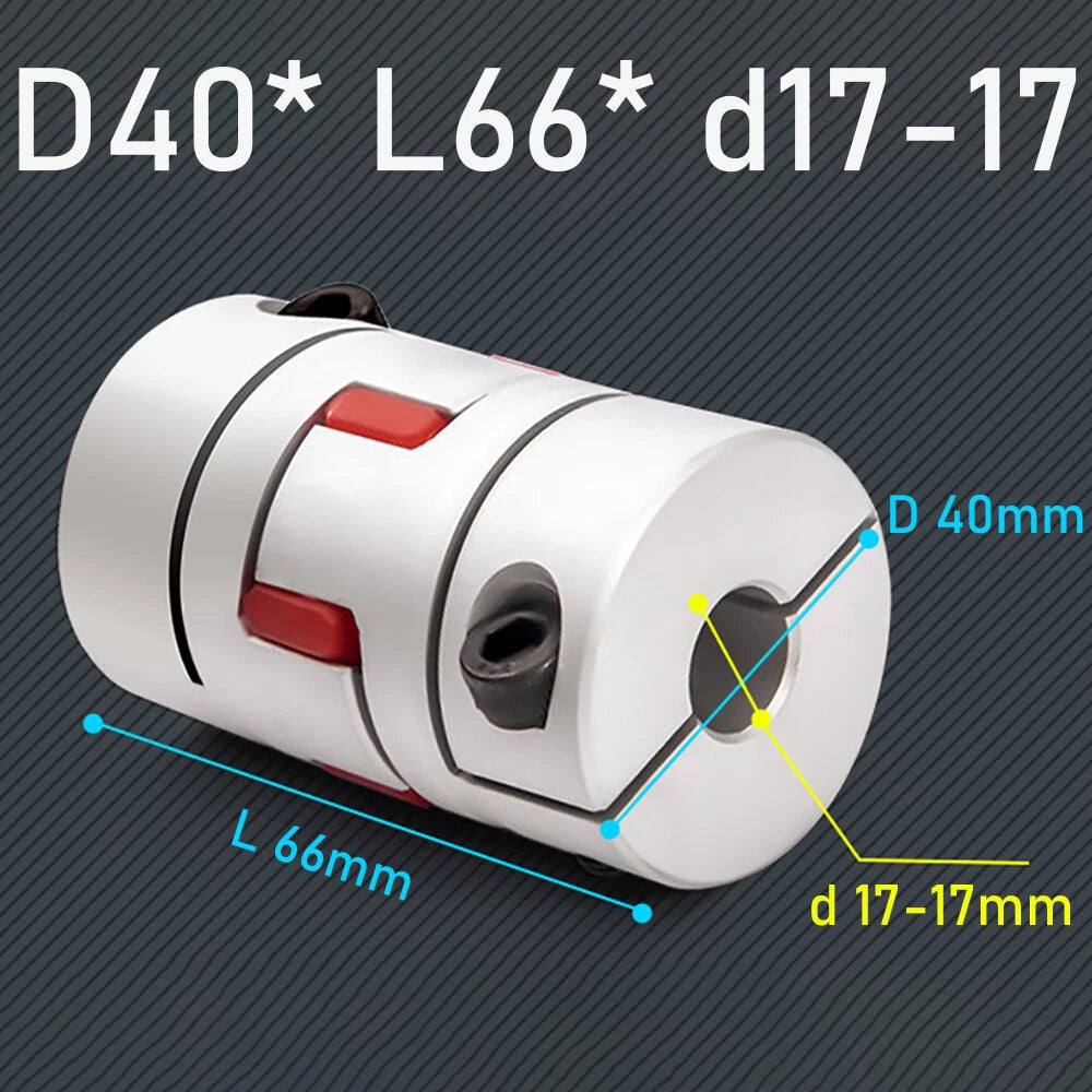 Flexible Plum Coupling Servo Motor Jaw Spider Shaft Coupler for CNC 3D Printer