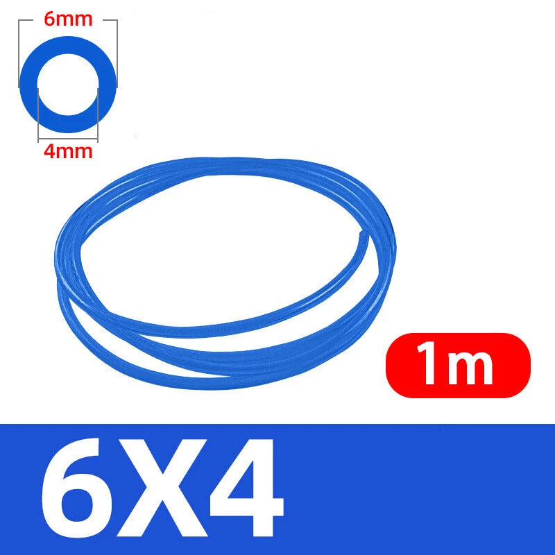 4- 16mm Nylon Pneumatic Push Fit Connector Tube Pipe Joiner Air Water Lines Hose