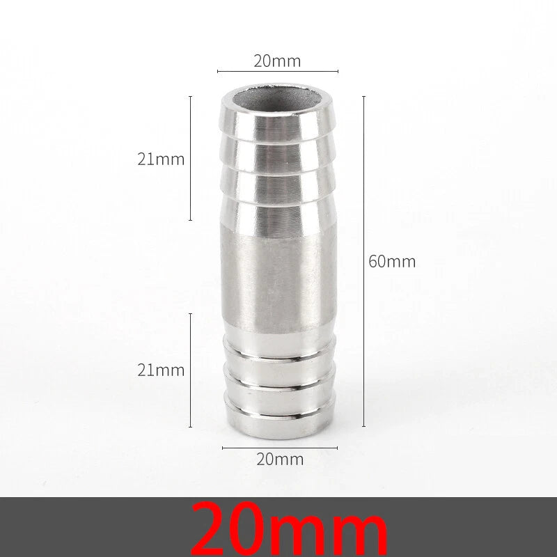 Stainless Steel T Joiner Various Piece Fuel Hose Gas Joiner Tee Connector 6-41mm