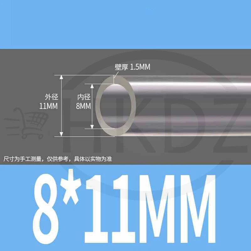 Clear PVC Hose Pipe Tube – Flexible Plastic Tubing for Water, Air, Pond & Aquarium