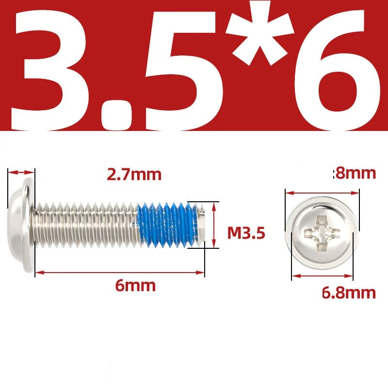 M2–M6 Flanged Button Head Screws – Carbon Steel, Phillips Drive, Nickel or Black Zinc Plated