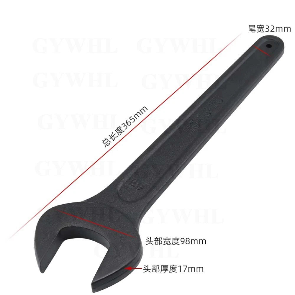 Single Open Ended Spanner Combination Wrench Impact High Carbon Steel HRC 60°