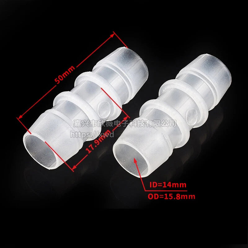 Plastic Hose Pipe Connector Reducing Fitting Plastic Barbed Fuel Water Vacuum