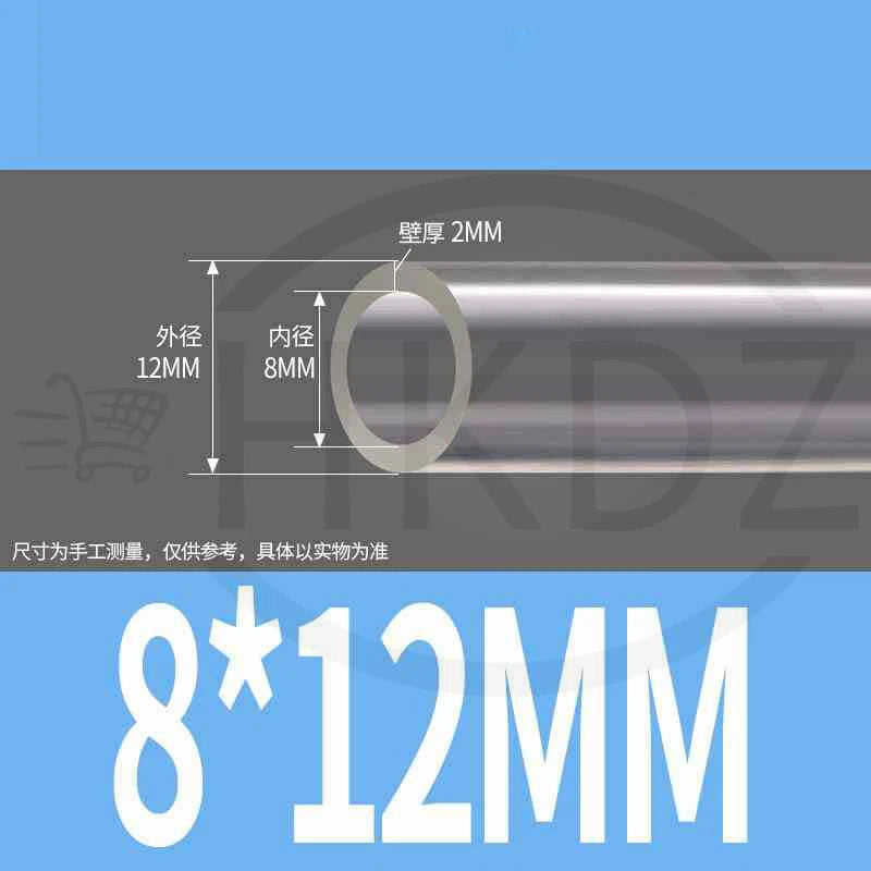 Clear PVC Hose Pipe Tube – Flexible Plastic Tubing for Water, Air, Pond & Aquarium