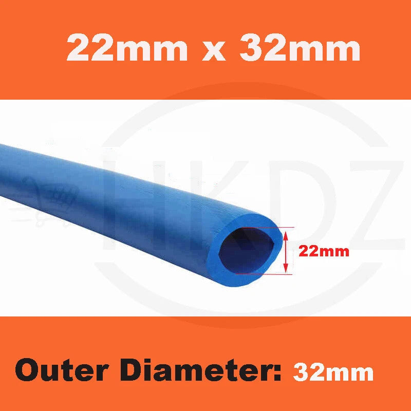 Fitness Equipment Handle Bar Thermal Insulation NBR Rubber Pipe Sponge Foam Tube