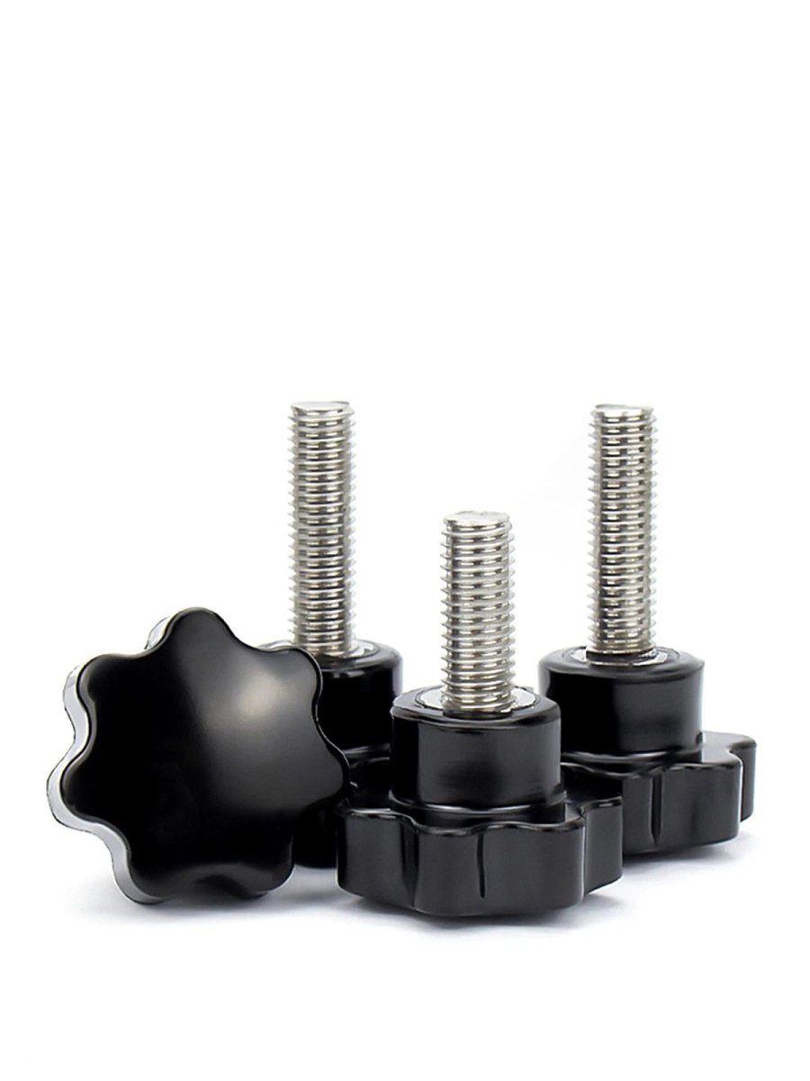Star Bakelite Thumb Screws – Hand Clamping Knob Bolts, Stainless Steel Thread M3 to M12 - HomeDIYer