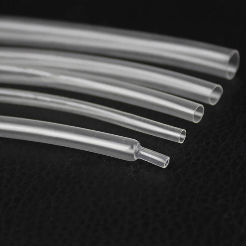 Clear Heat Shrink Tubing – 2:1, 3:1 & 4:1 Ratio, φ0.6mm–φ180mm, with or without Adhesive