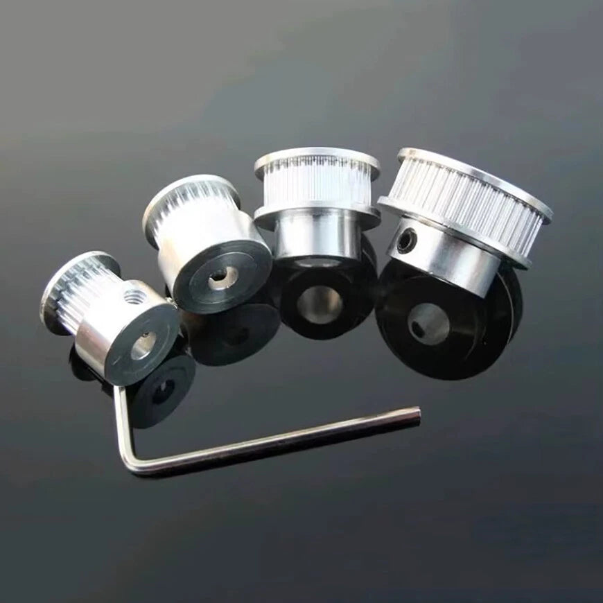 2GT 2mm Pitch Timing Belt Pulleys Drive Pulley 16 20 25 30 60 Tooth Fit 6mm Belt