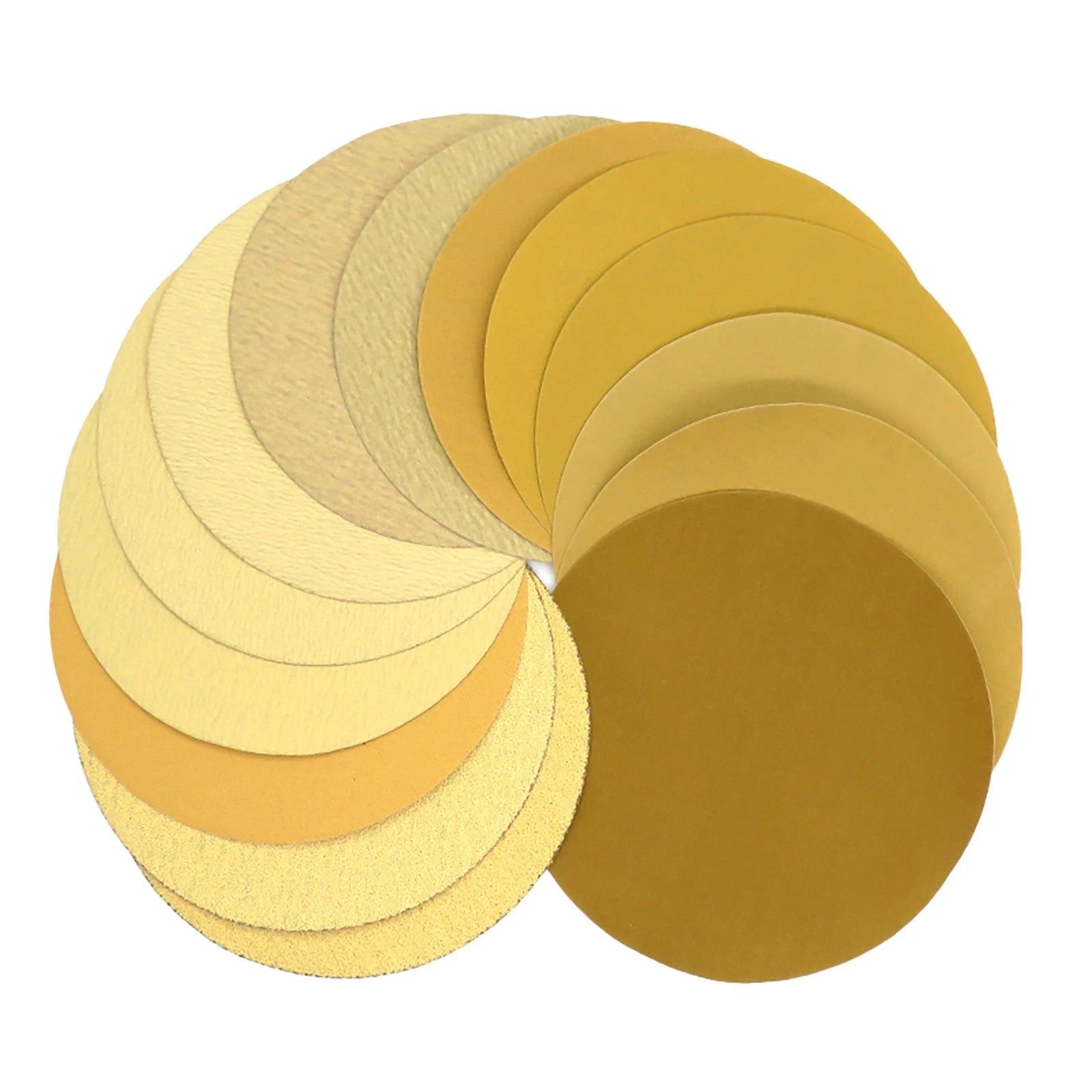 225mm 9" Dry Sanding Discs Grit 40 - Grit 1000 Sandpaper Pad Hook & Loop