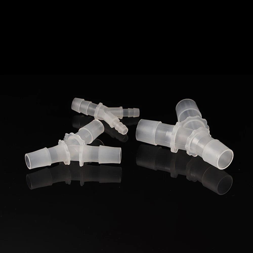 Food Grade Plastic Barbed Hose Connector — T, Y & L Type Tube Fittings