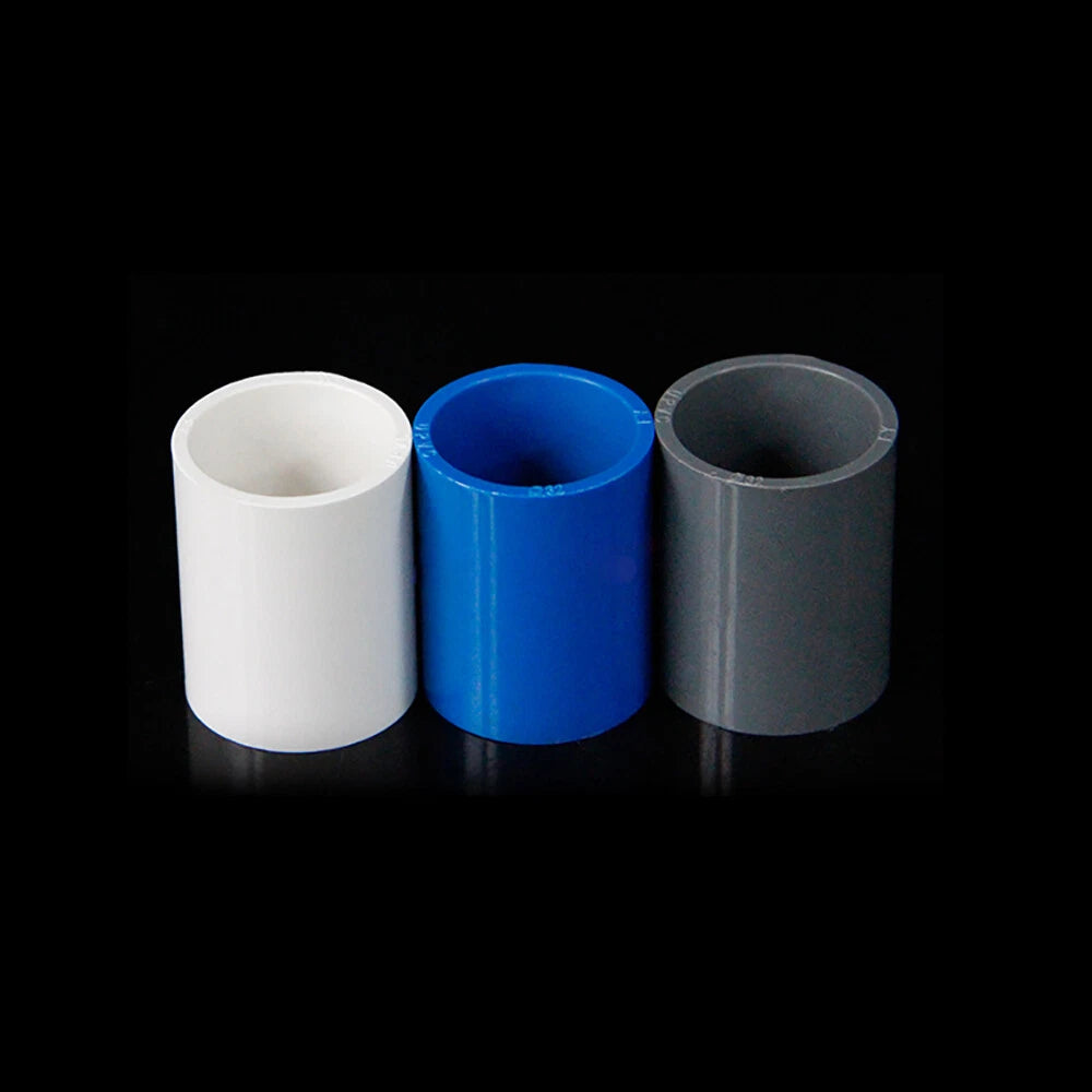 Straight Coupling PVC Metric Plumbing Fittings Pipe For Tank Pond Solvent Weld