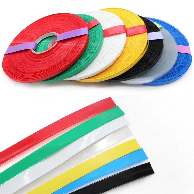 2:1 PVC Heat Shrink Tubing | 44mm Diameter | 0.1mm Wall | 300V | Multi-Color
