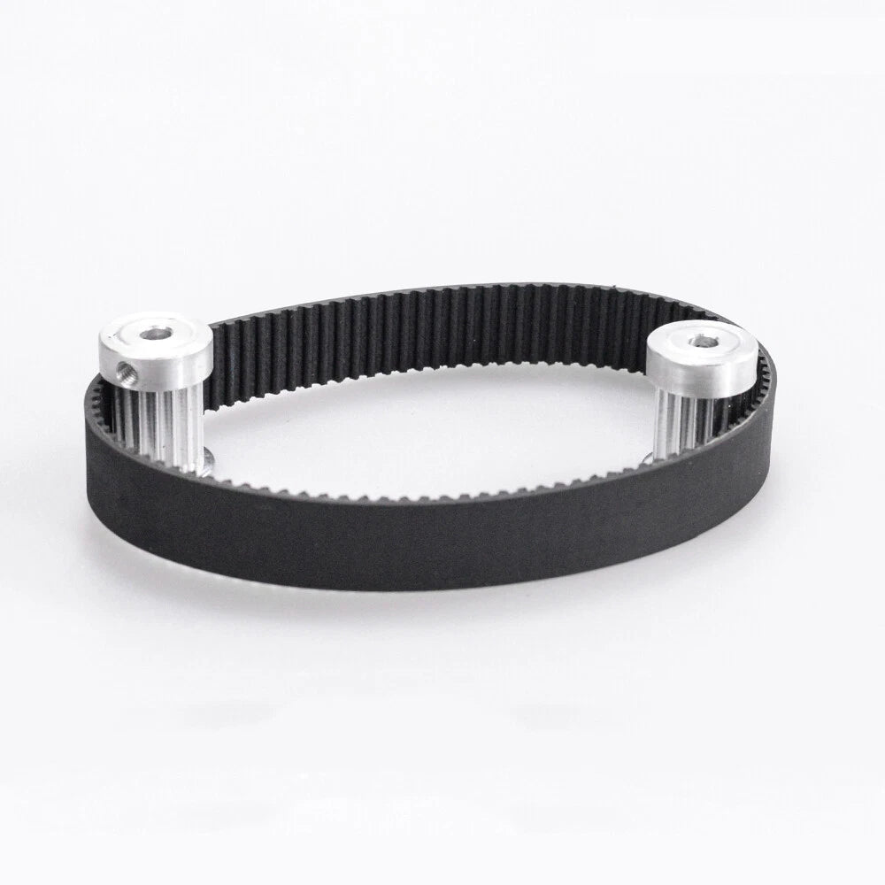 HTD3M Rubber Timing Belt — 10mm Wide, 87mm to 5100mm Closed Loop