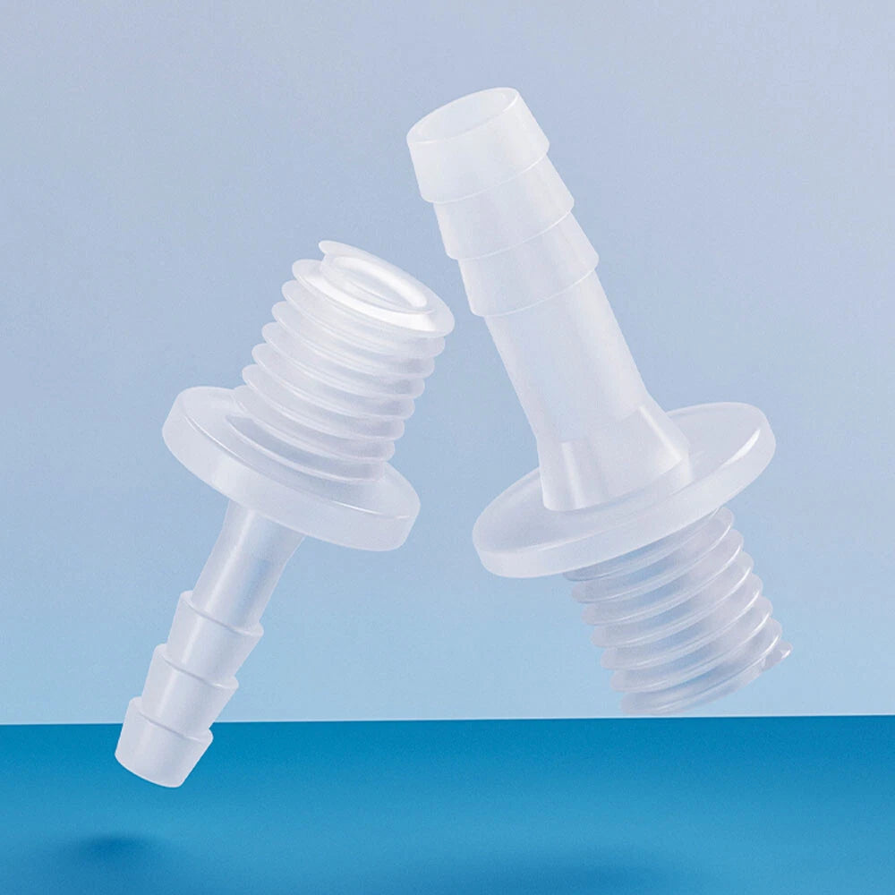 BSP Metric External Thread Straight Barb Connector – Plastic Hose Pipe Fitting