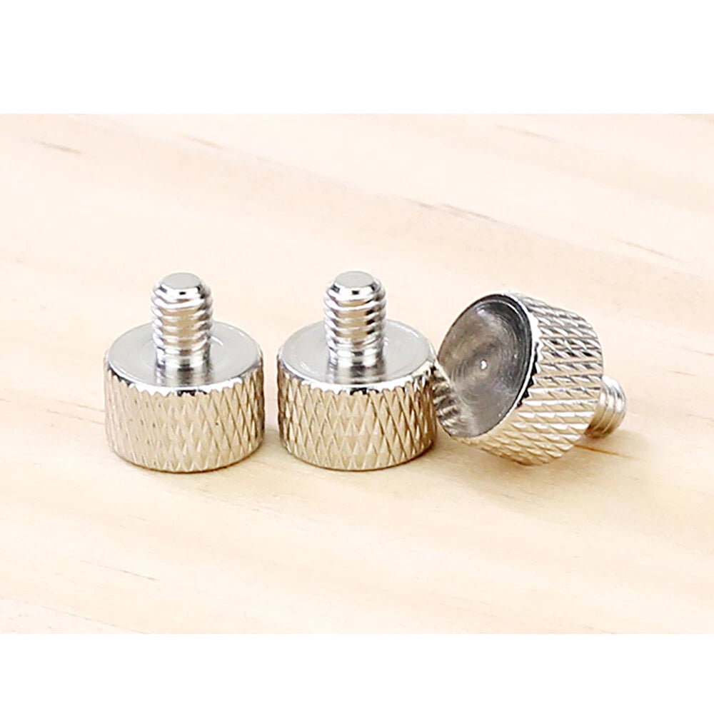 Knurled Thumb Screws M1.6–M5 Steel Hand-Tighten Knob Bolts