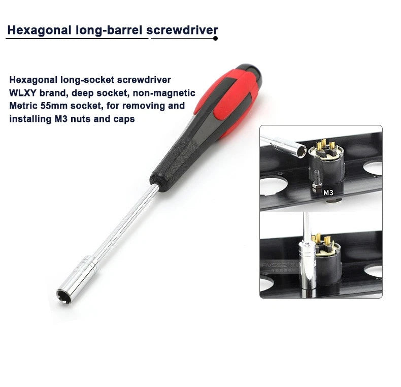 Repair Hand Tool 5.5mm Hex Nut Key Wrench Nutdriver Screwdriver Socket Driver