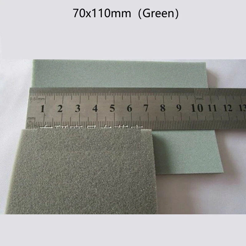 Flexible Wet/Dry Abrasive Sandpaper Sponge Pads Foam Sanding Block 300-3000 Grit
