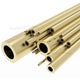 Brass Round Tube Pipe OD 21–30mm × 500mm | Multiple Wall Thickness Options
