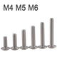 304 Stainless Steel Phillips Truss Head Machine Screws M4 M5 M6 — Wide Pan Head Bolts 6mm to 50mm