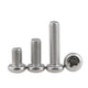 Round Pan Head Phillips Machine Screws – 316 Stainless Steel, Marine Grade (M2–M8, Fully Threaded)