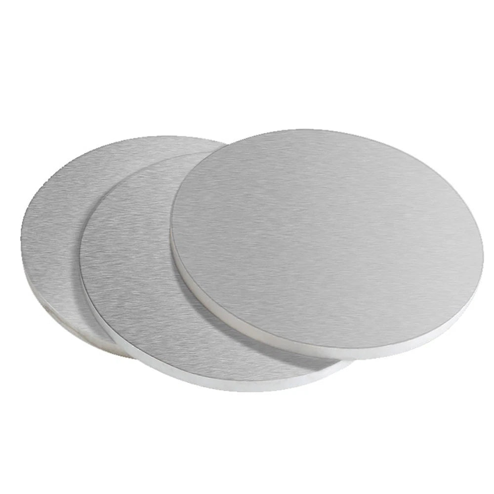 5052/6061-T6 Aluminum Round Sheets/Discs - Diameters: 50-300mm, Thick: 0.5-20mm