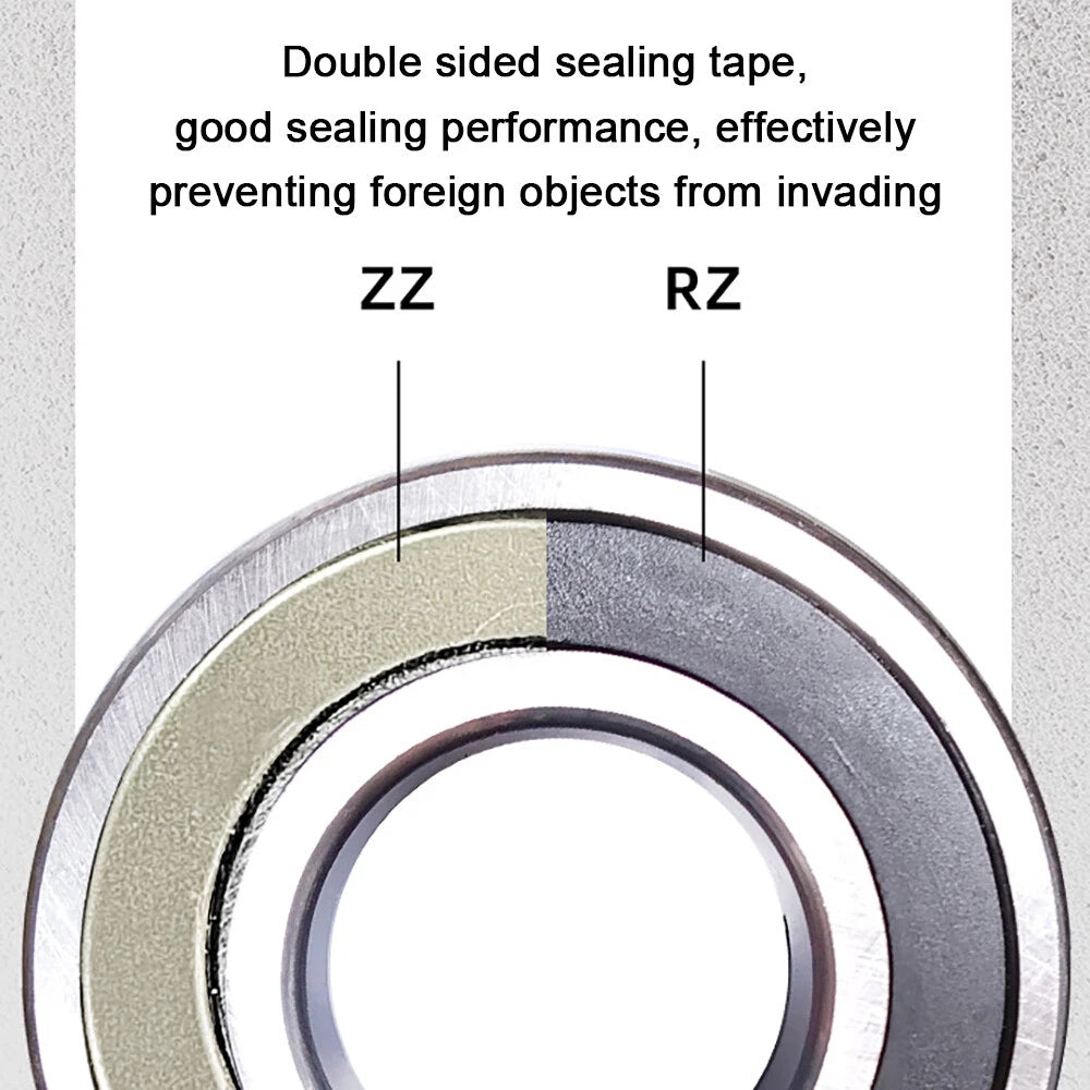 HCH Bearings Deep Groove Ball Bearing, ZZ or 2RZ, 604 to 6906 - Models Complete