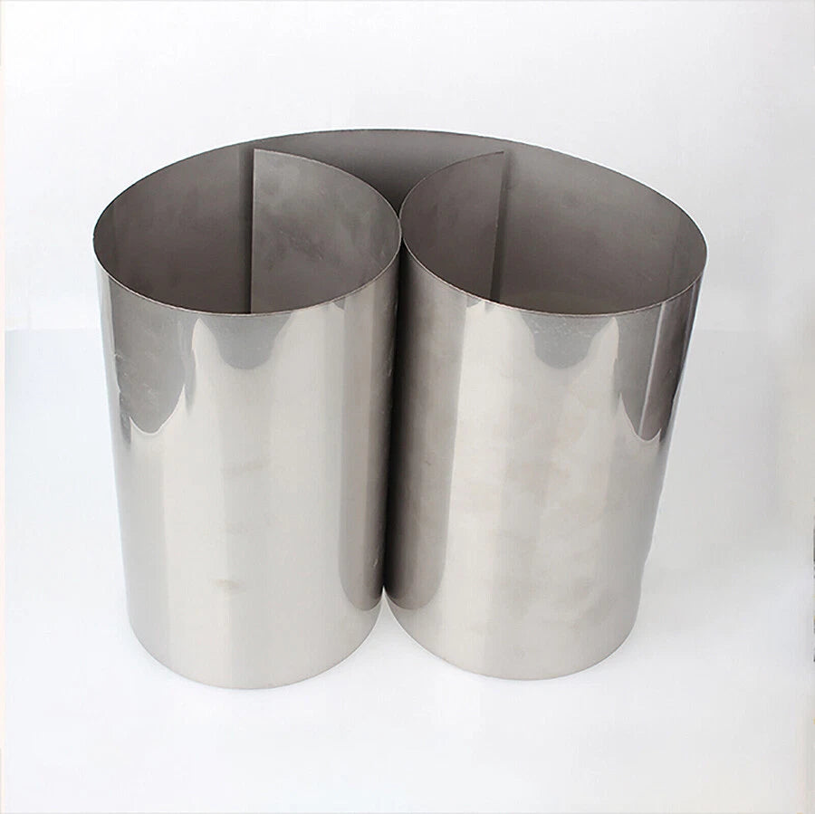 TC4 TA2 Titanium Metal Plate Sheet Foil Thick 0.1mm-4mm Metalworking 100-500mm