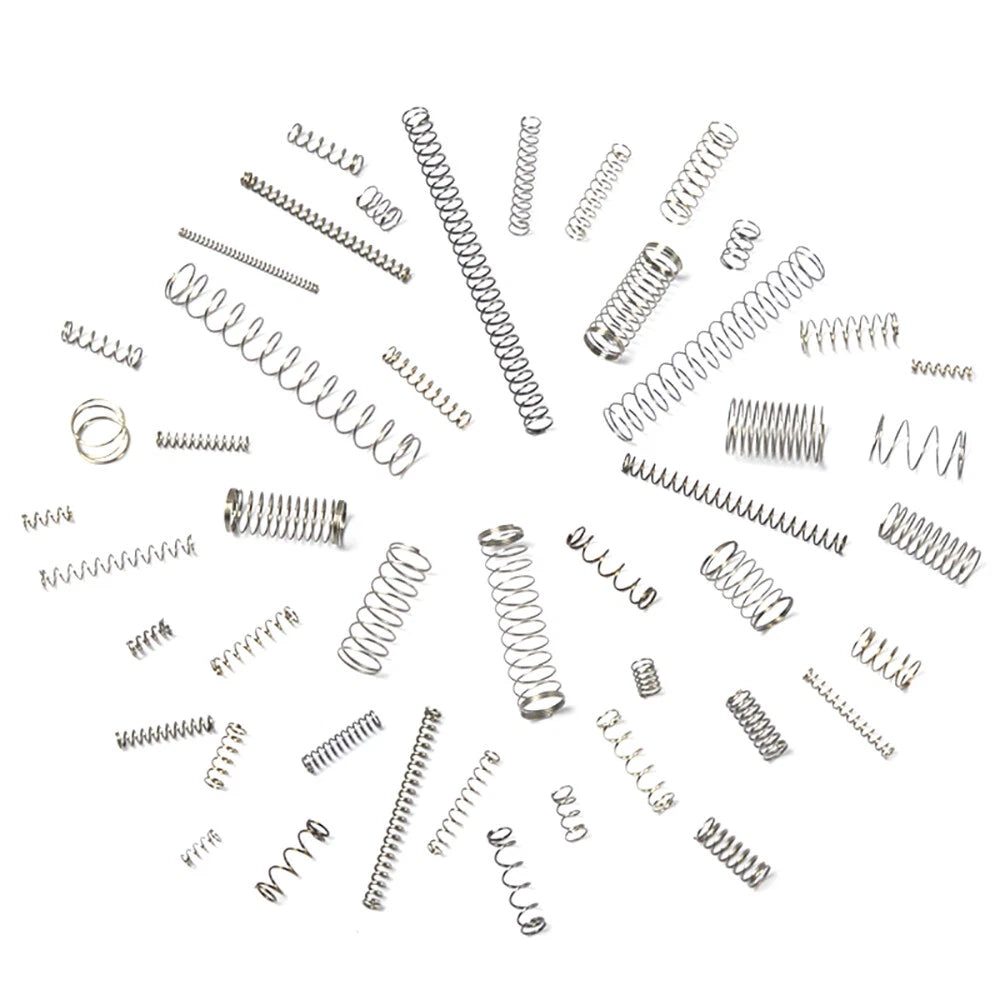 0.6mm Wire Dia Compression Springs Stainless Small Pressure Spring Replacement