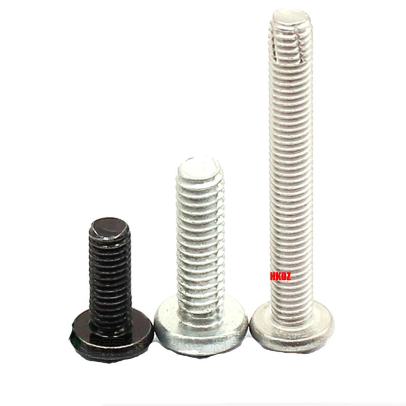 10#32 Phillips Pan Head Machine Screws – Black Zinc Carbon Steel, Round Head, 3/8” 1/2” 1.5”